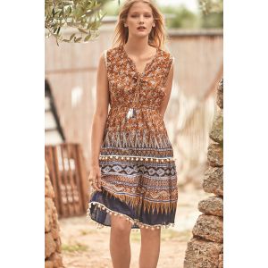 Iconique Linda a-line dress IC21-098